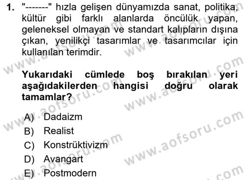 Hareketli Grafik Tasarımı Dersi 2024 - 2025 Yılı (Final) Dönem Sonu Sınav Soruları 1. Soru