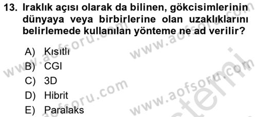 Hareketli Grafik Tasarımı Dersi 2025 - 2026 Yılı (Final) Dönem Sonu Sınav Soruları 13. Soru