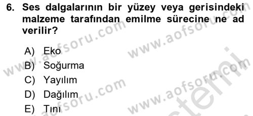 Hareketli Grafik Tasarımı Dersi 2025 - 2026 Yılı Yaz Okulu Sınav Soruları 6. Soru