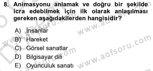 3B Tasarım ve Modelleme Dersi 2024 - 2025 Yılı (Final) Dönem Sonu Sınav Soruları 8. Soru