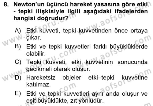 3B Tasarım ve Modelleme Dersi 2025 - 2026 Yılı (Final) Dönem Sonu Sınav Soruları 8. Soru