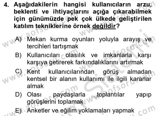 Posthümanist Tasarım Yaklaşımları Dersi 2024 - 2025 Yılı (Final) Dönem Sonu Sınav Soruları 4. Soru