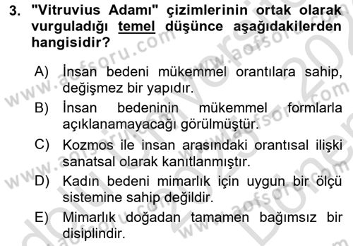 Posthümanist Tasarım Yaklaşımları Dersi 2025 - 2026 Yılı (Final) Dönem Sonu Sınav Soruları 3. Soru