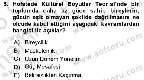 Tasarım Süreçleri Ve Yönetimi Dersi 2024 - 2025 Yılı (Vize) Ara Sınav Soruları 5. Soru