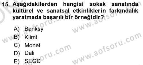 Tasarım Süreçleri Ve Yönetimi Dersi 2024 - 2025 Yılı Yaz Okulu Sınav Soruları 15. Soru