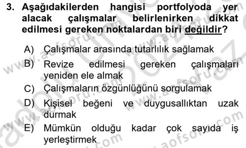 Tasarım Süreçleri Ve Yönetimi Dersi 2024 - 2025 Yılı Yaz Okulu Sınav Soruları 3. Soru