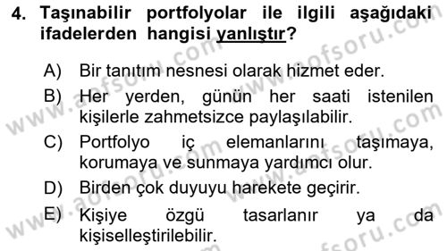 Tasarım Süreçleri Ve Yönetimi Dersi 2024 - 2025 Yılı Yaz Okulu Sınav Soruları 4. Soru