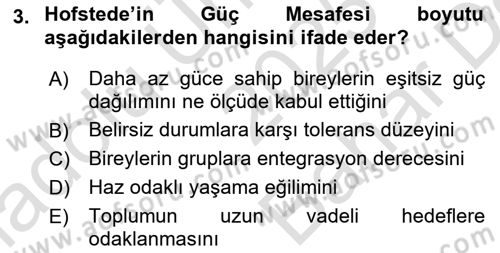 Tasarım Süreçleri Ve Yönetimi Dersi 2025 - 2026 Yılı (Vize) Ara Sınav Soruları 3. Soru