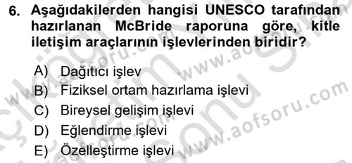 Tasarımda Sıralı Anlatım ve Öykülendirme Dersi 2024 - 2025 Yılı (Final) Dönem Sonu Sınav Soruları 6. Soru