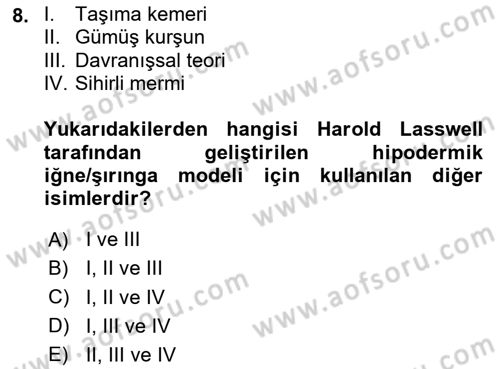 Tasarımda Sıralı Anlatım ve Öykülendirme Dersi 2024 - 2025 Yılı (Final) Dönem Sonu Sınav Soruları 8. Soru