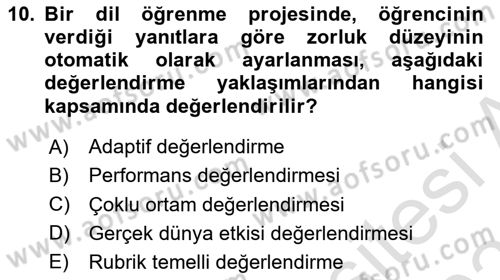 Tasarımda Sıralı Anlatım ve Öykülendirme Dersi 2025 - 2026 Yılı (Final) Dönem Sonu Sınav Soruları 10. Soru