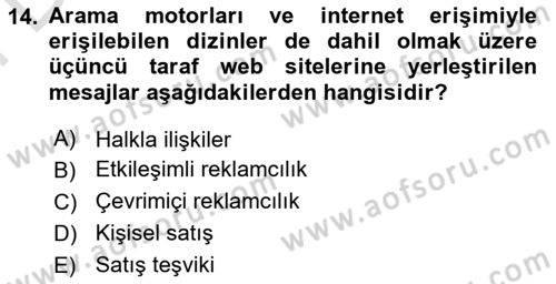 Tasarımda Sıralı Anlatım ve Öykülendirme Dersi 2025 - 2026 Yılı (Final) Dönem Sonu Sınav Soruları 14. Soru