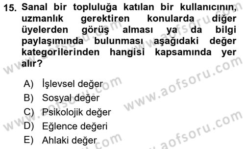 Tasarımda Sıralı Anlatım ve Öykülendirme Dersi 2025 - 2026 Yılı (Final) Dönem Sonu Sınav Soruları 15. Soru
