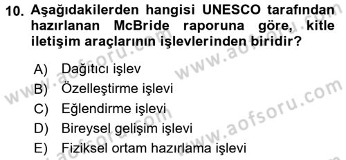 Tasarımda Sıralı Anlatım ve Öykülendirme Dersi 2025 - 2026 Yılı Yaz Okulu Sınav Soruları 10. Soru