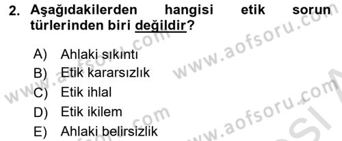 Tasarım Etiği ve Hukuku Dersi 2024 - 2025 Yılı (Vize) Ara Sınav Soruları 2. Soru