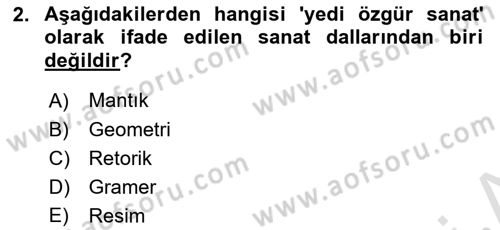 Tasarım Etiği ve Hukuku Dersi 2025 - 2026 Yılı (Final) Dönem Sonu Sınav Soruları 2. Soru