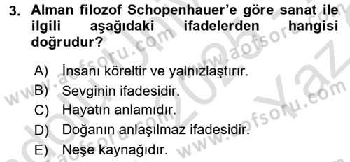 Tasarım Etiği ve Hukuku Dersi 2025 - 2026 Yılı Yaz Okulu Sınav Soruları 3. Soru