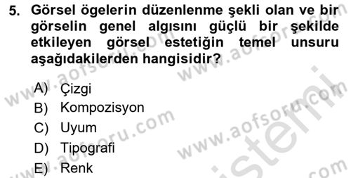 Yapay Zeka Ve Tasarım Dersi 2024 - 2025 Yılı (Final) Dönem Sonu Sınav Soruları 5. Soru