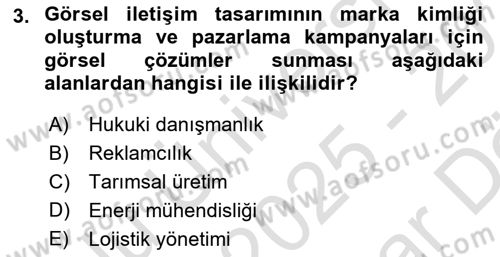 Yapay Zeka Ve Tasarım Dersi 2025 - 2026 Yılı (Vize) Ara Sınav Soruları 3. Soru
