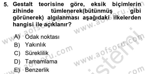 Yapay Zeka Ve Tasarım Dersi 2025 - 2026 Yılı (Vize) Ara Sınav Soruları 5. Soru