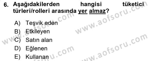 Reklam Tasarım Ve Uygulamaları Dersi 2024 - 2025 Yılı (Vize) Ara Sınav Soruları 6. Soru