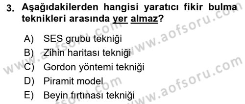 Reklam Tasarım Ve Uygulamaları Dersi 2024 - 2025 Yılı (Final) Dönem Sonu Sınav Soruları 3. Soru