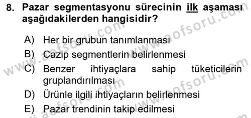 Reklam Tasarım Ve Uygulamaları Dersi 2025 - 2026 Yılı (Vize) Ara Sınav Soruları 8. Soru