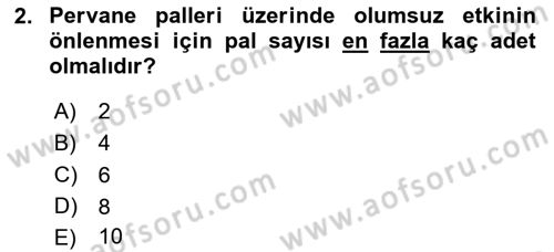 Havacılığa Giriş Dersi 2023 - 2024 Yılı (Vize) Ara Sınav Soruları 2. Soru