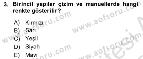 Uçak Bilgisi Ve Uçuş İlkeleri Dersi 2023 - 2024 Yılı Yaz Okulu Sınavı 3. Soru