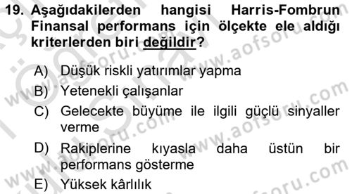 Hava Taşımacılığı Dersi 2020 - 2021 Yılı Yaz Okulu Sınav Soruları 19. Soru