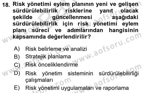 Hava Taşımacılığı Dersi 2024 - 2025 Yılı (Final) Dönem Sonu Sınav Soruları 18. Soru