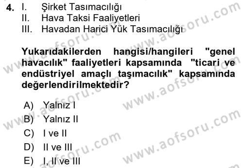Yer Hizmetleri Yönetimi Dersi 2023 - 2024 Yılı (Vize) Ara Sınav Soruları 4. Soru