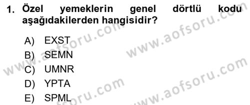 Yolcu Hizmetleri Dersi 2017 - 2018 Yılı (Final) Dönem Sonu Sınav Soruları 1. Soru