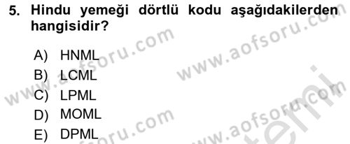 Yolcu Hizmetleri Dersi 2024 - 2025 Yılı (Vize) Ara Sınav Soruları 5. Soru