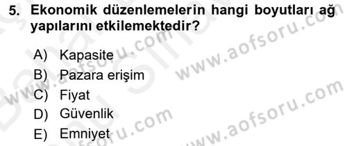 Havayolu Yönetimi Dersi 2017 - 2018 Yılı (Final) Dönem Sonu Sınav Soruları 5. Soru