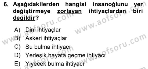 Havayolu Yönetimi Dersi 2023 - 2024 Yılı (Final) Dönem Sonu Sınav Soruları 6. Soru