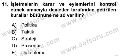 Havayolu Yönetimi Dersi 2024 - 2025 Yılı (Vize) Ara Sınav Soruları 11. Soru