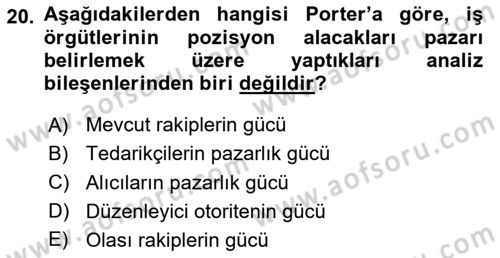 Havayolu Yönetimi Dersi 2024 - 2025 Yılı (Final) Dönem Sonu Sınav Soruları 20. Soru