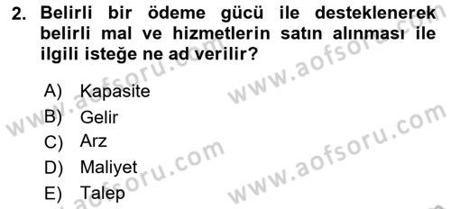 Havayolu Yönetimi Dersi 2025 - 2026 Yılı (Final) Dönem Sonu Sınav Soruları 2. Soru