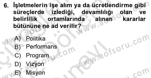 Havacılık Güvenliği Dersi 2021 - 2022 Yılı (Final) Dönem Sonu Sınavı 6. Soru