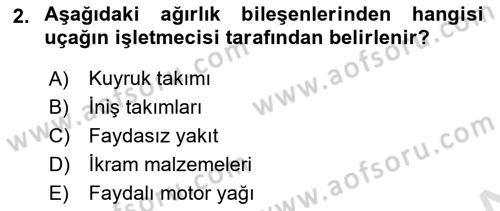 Harekat Performans Dersi 2018 - 2019 Yılı 3 Ders Sınav Soruları 2. Soru