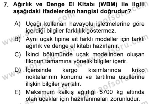 Harekat Performans Dersi 2018 - 2019 Yılı 3 Ders Sınav Soruları 7. Soru