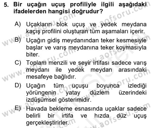 Harekat Performans Dersi 2018 - 2019 Yılı (Vize) Ara Sınav Soruları 5. Soru
