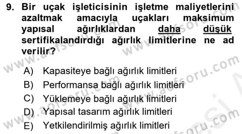 Harekat Performans Dersi 2018 - 2019 Yılı (Vize) Ara Sınav Soruları 9. Soru