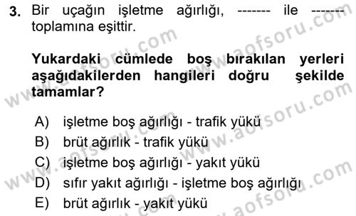 Harekat Performans Dersi 2018 - 2019 Yılı (Final) Dönem Sonu Sınav Soruları 3. Soru