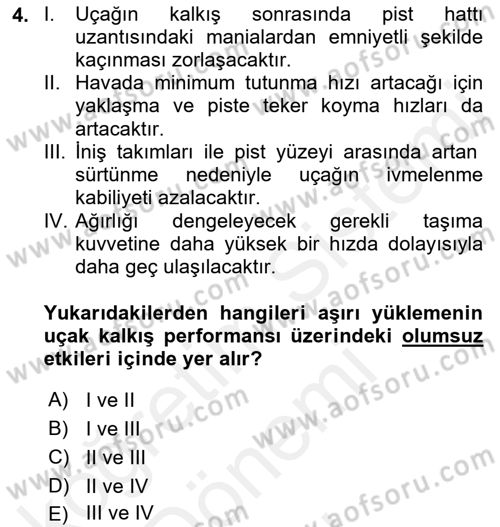 Harekat Performans Dersi 2018 - 2019 Yılı (Final) Dönem Sonu Sınav Soruları 4. Soru
