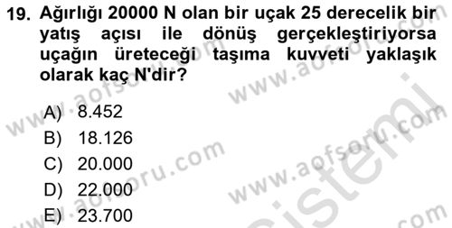 Harekat Performans Dersi 2021 - 2022 Yılı (Vize) Ara Sınav Soruları 19. Soru