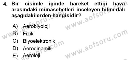 Harekat Performans Dersi 2021 - 2022 Yılı (Vize) Ara Sınav Soruları 4. Soru