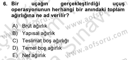 Harekat Performans Dersi 2021 - 2022 Yılı (Vize) Ara Sınav Soruları 6. Soru