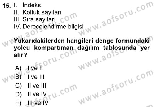 Harekat Performans Dersi 2021 - 2022 Yılı Yaz Okulu Sınav Soruları 15. Soru